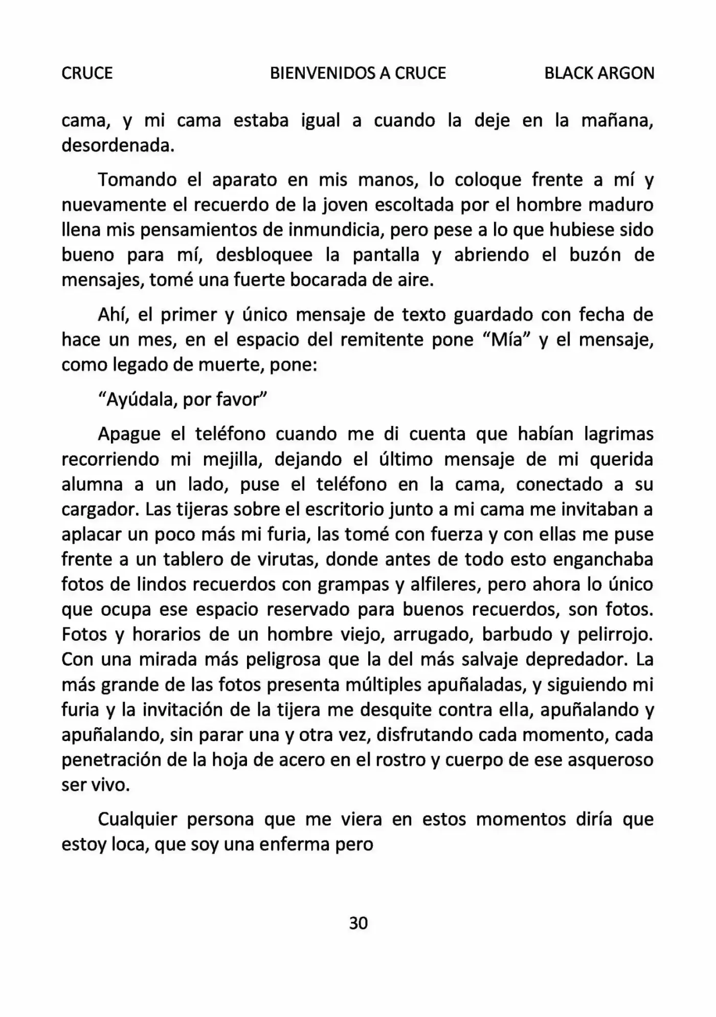 CRUCE (Novela) - Capítulo 1.20 - Página 11 - LectorTMOo