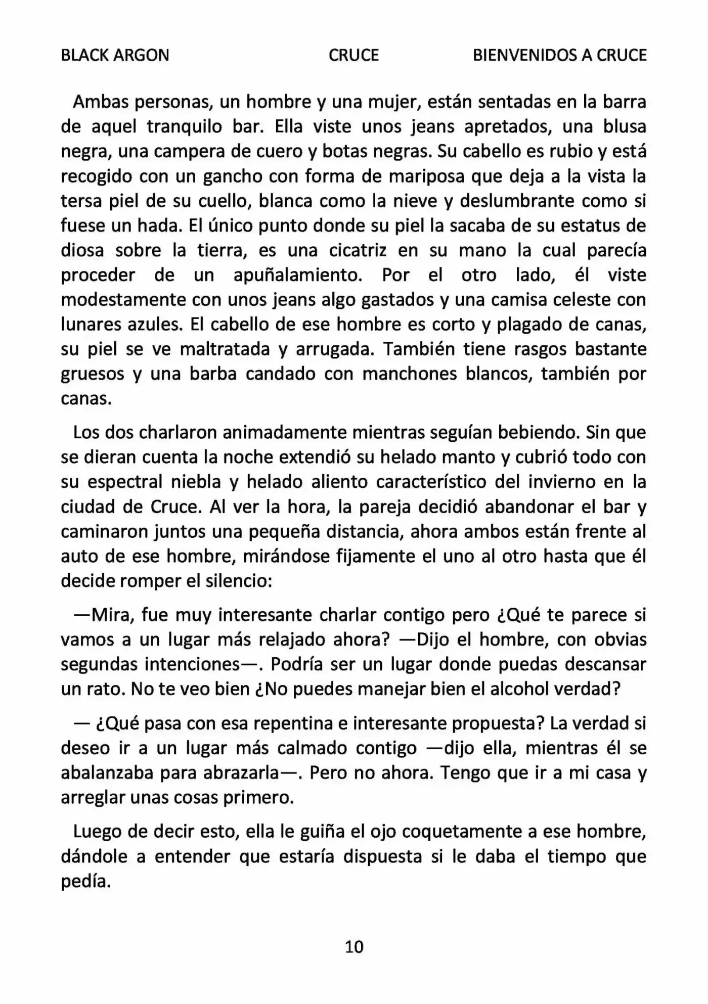 CRUCE (Novela) - Capítulo 1 - Página 10 - LectorTMOo