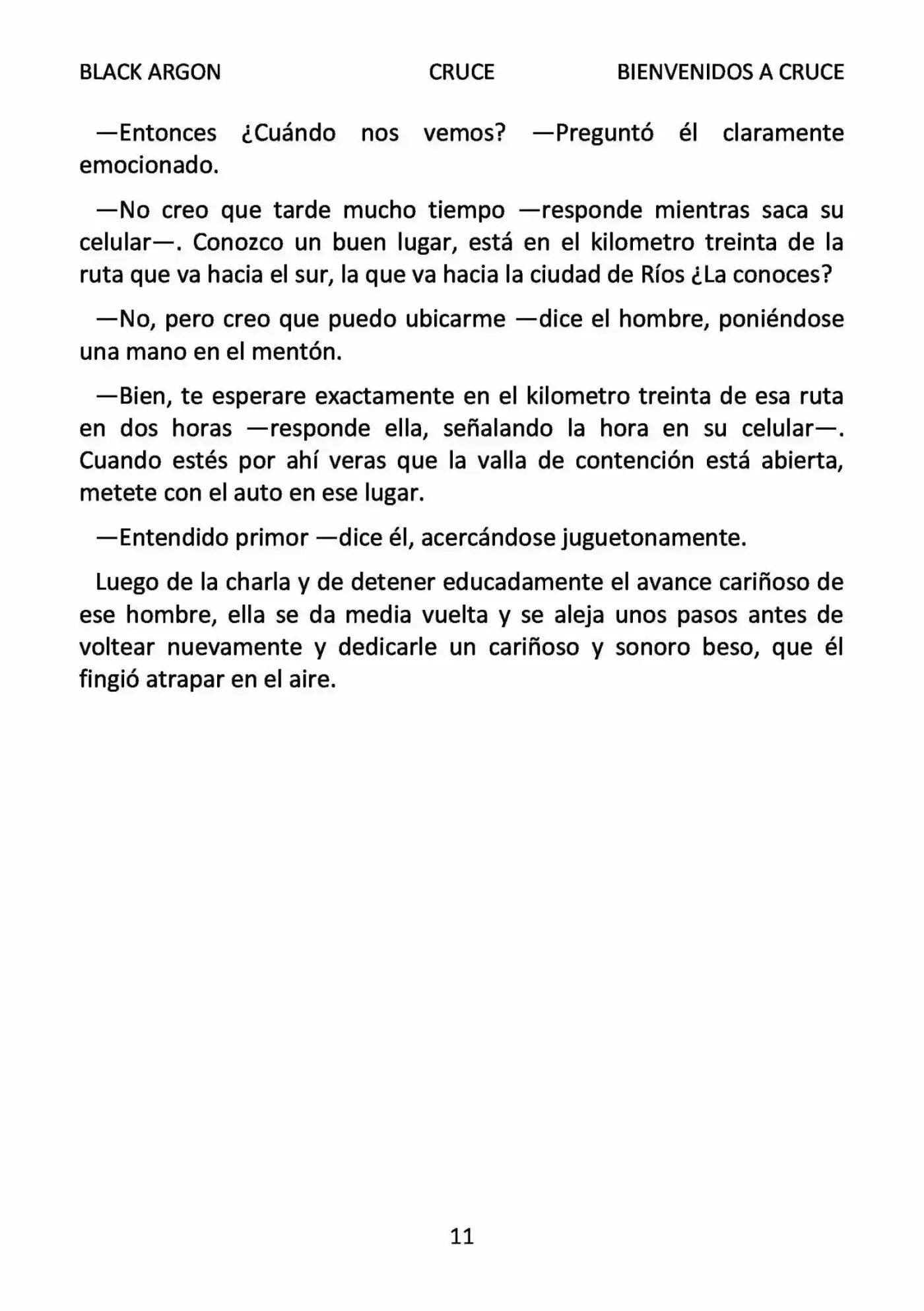 CRUCE (Novela) - Capítulo 1 - Página 11 - LectorTMOo