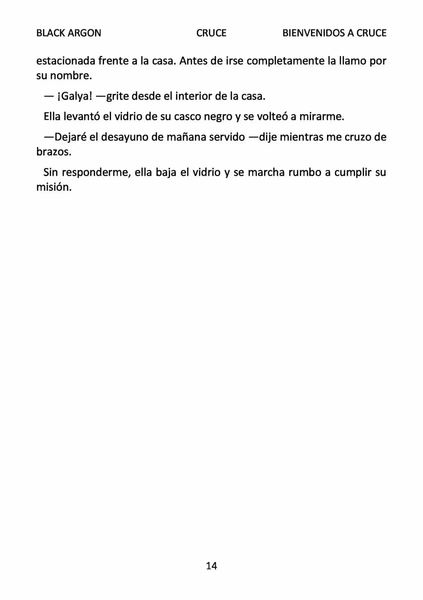 CRUCE (Novela) - Capítulo 1 - Página 14 - LectorTMOo