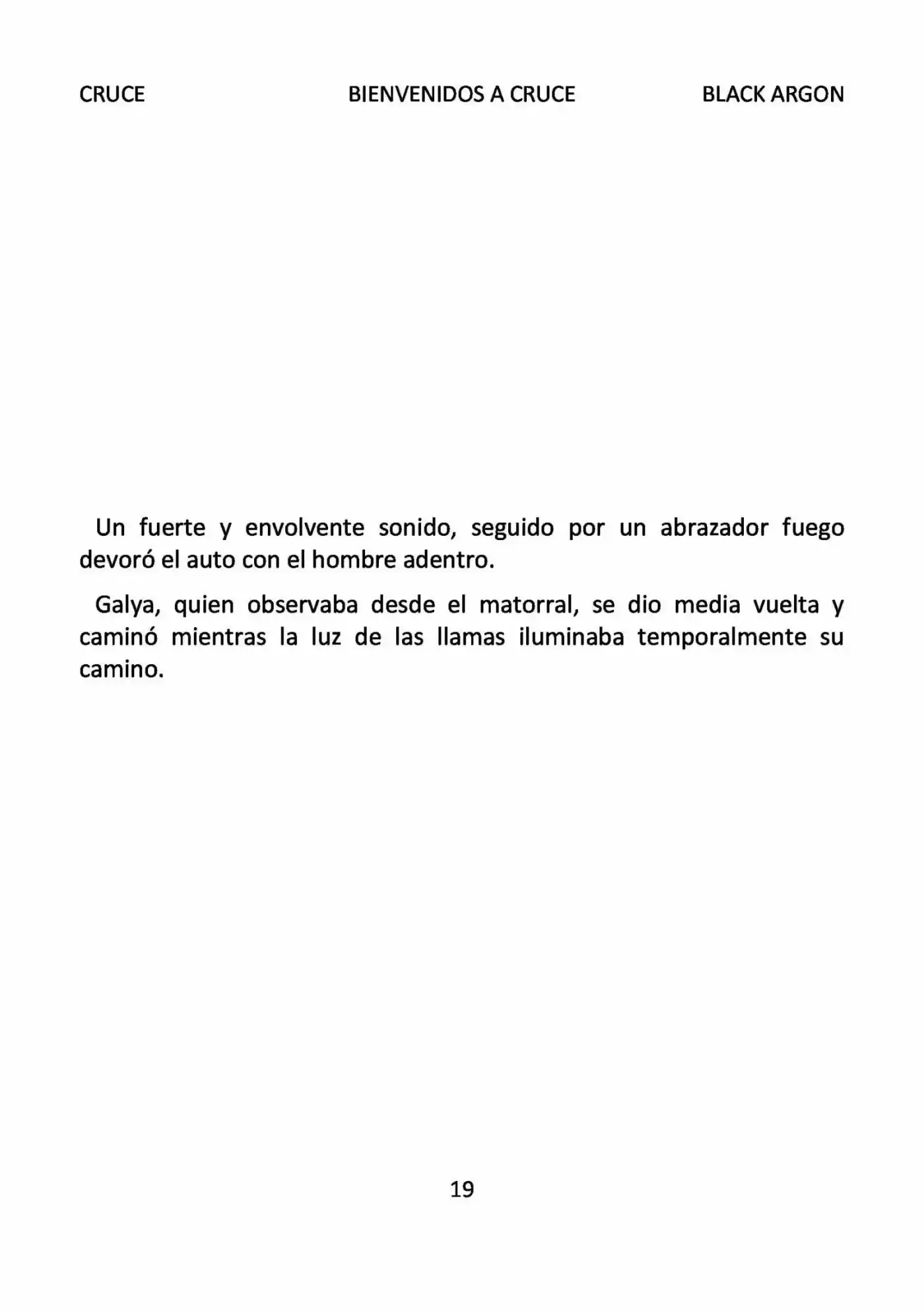 CRUCE (Novela) - Capítulo 1 - Página 19 - LectorTMOo