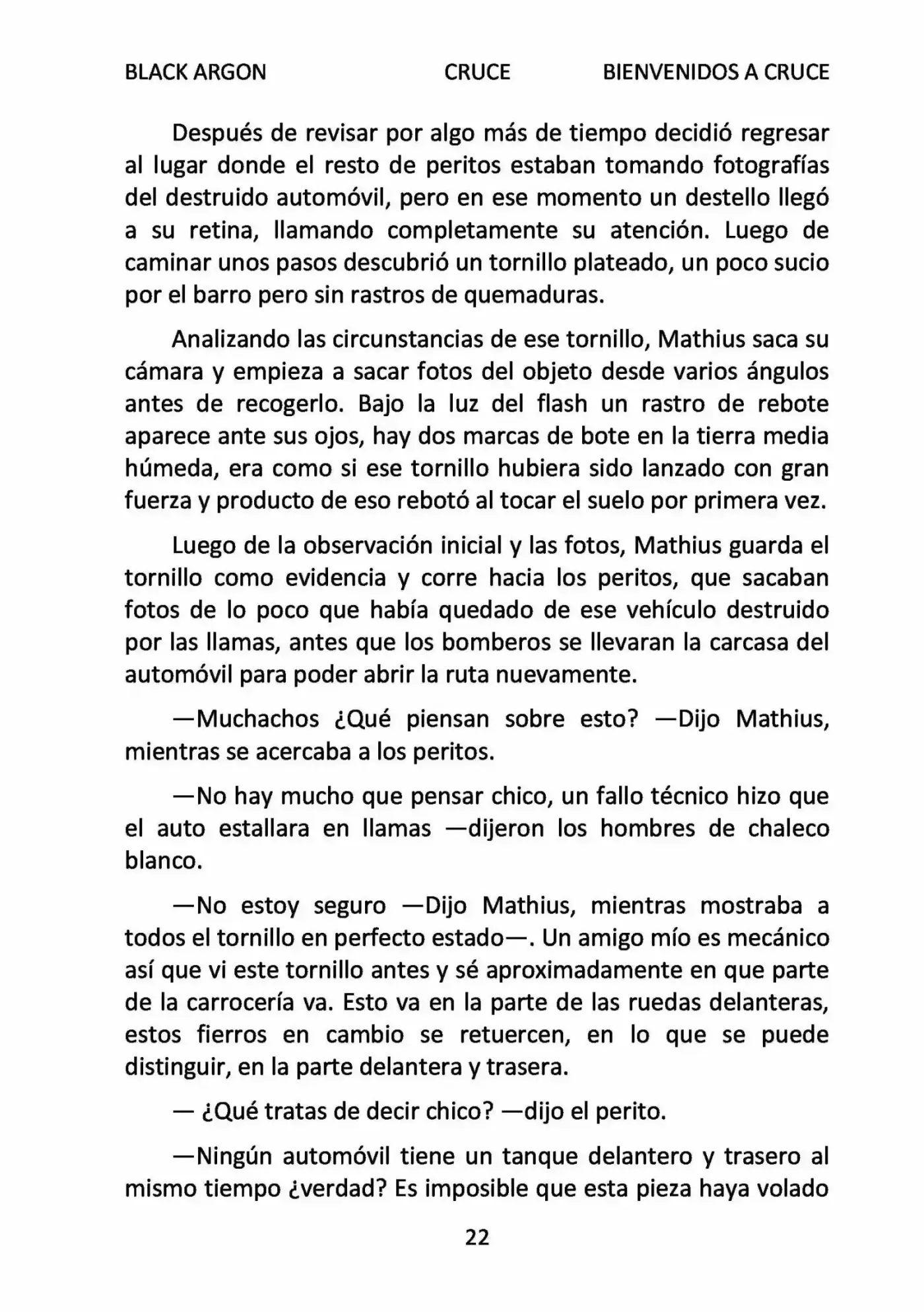CRUCE (Novela) - Capítulo 2 - Página 3 - LectorTMOo