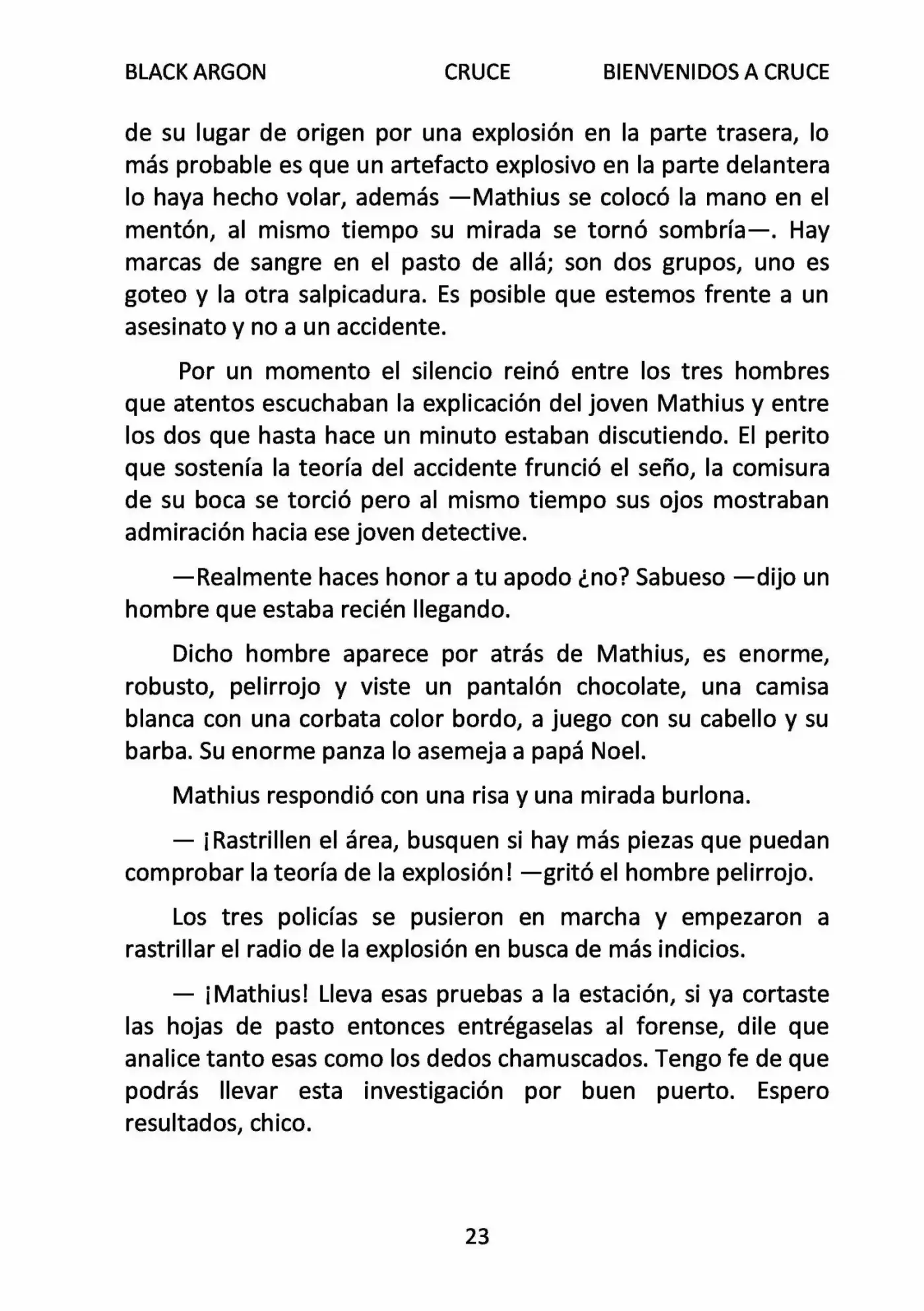 CRUCE (Novela) - Capítulo 2 - Página 4 - LectorTMOo