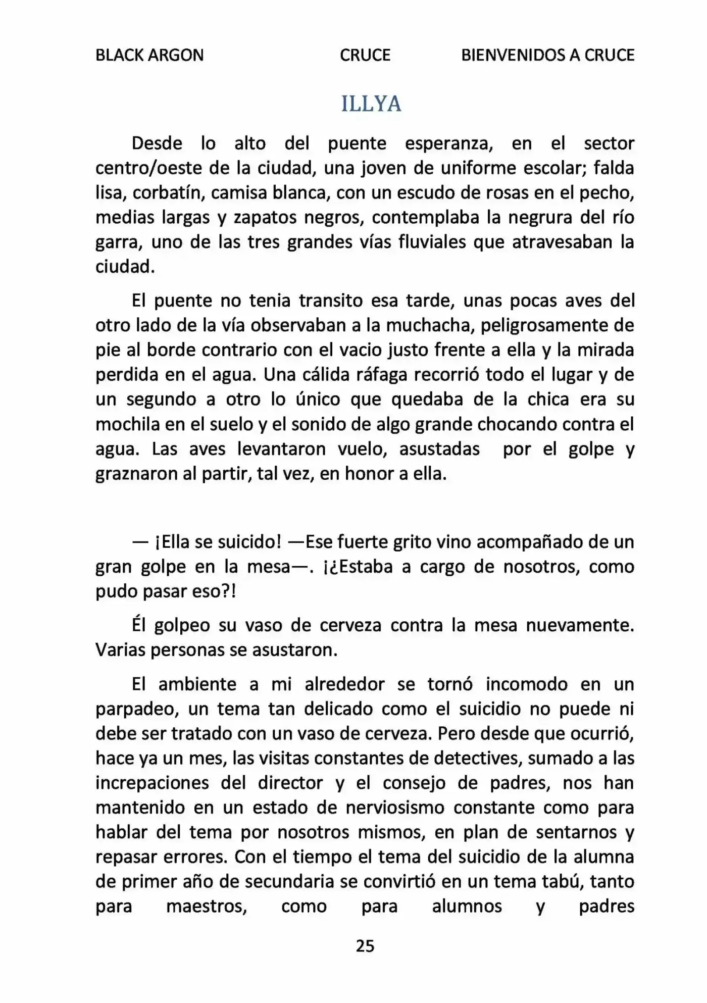 CRUCE (Novela) - Capítulo 2 - Página 6 - LectorTMOo