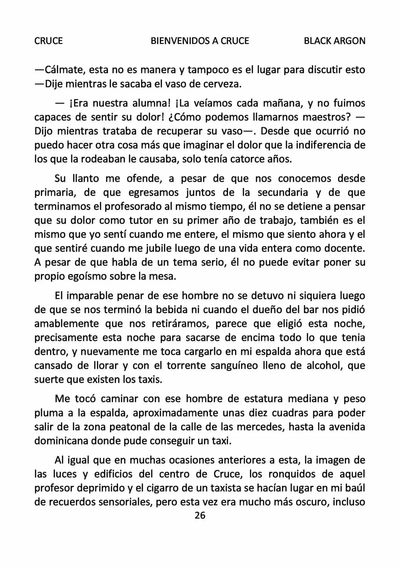 CRUCE (Novela) - Capítulo 2 - Página 7 - LectorTMOo
