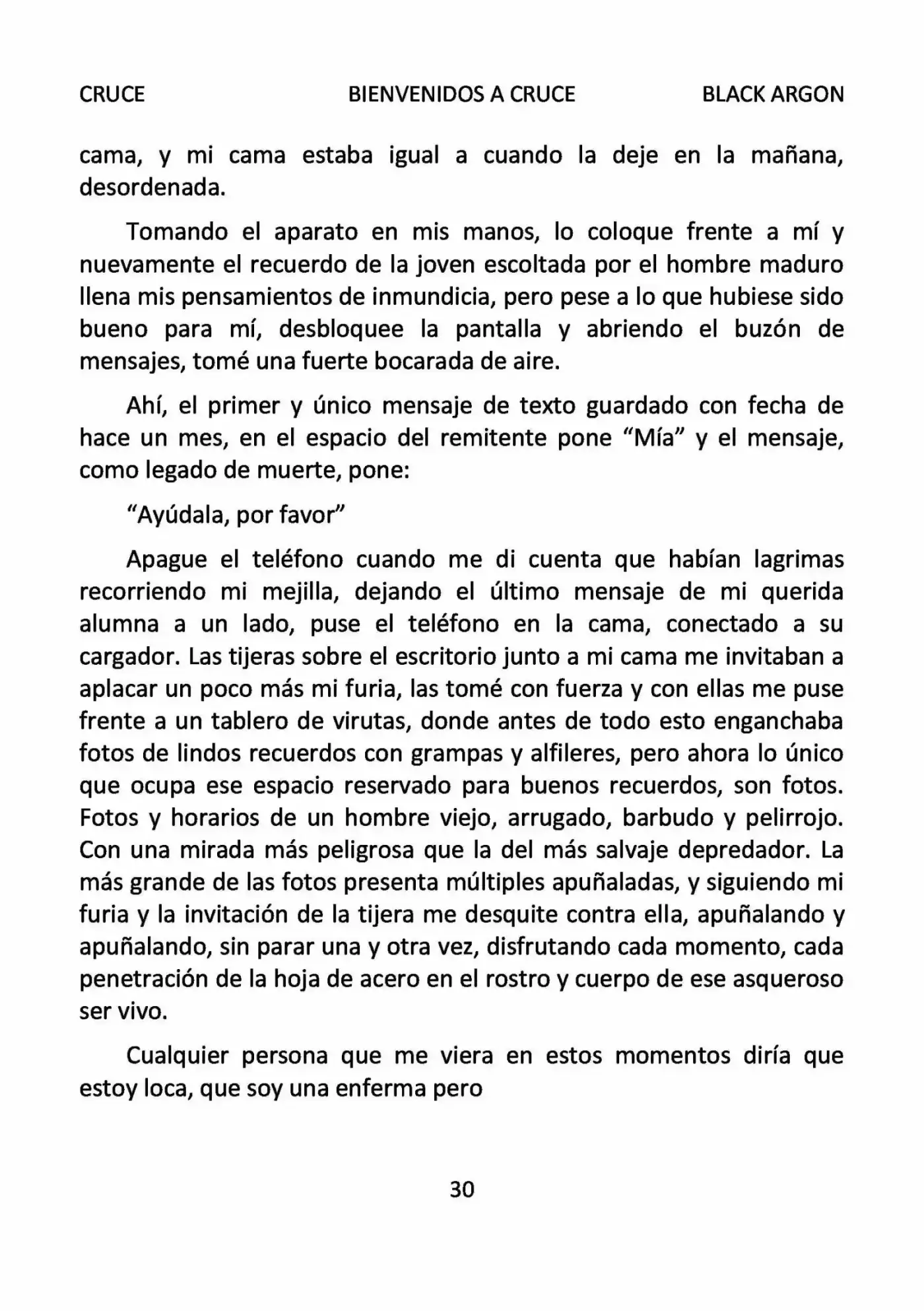 CRUCE (Novela) - Capítulo 2 - Página 11 - LectorTMOo