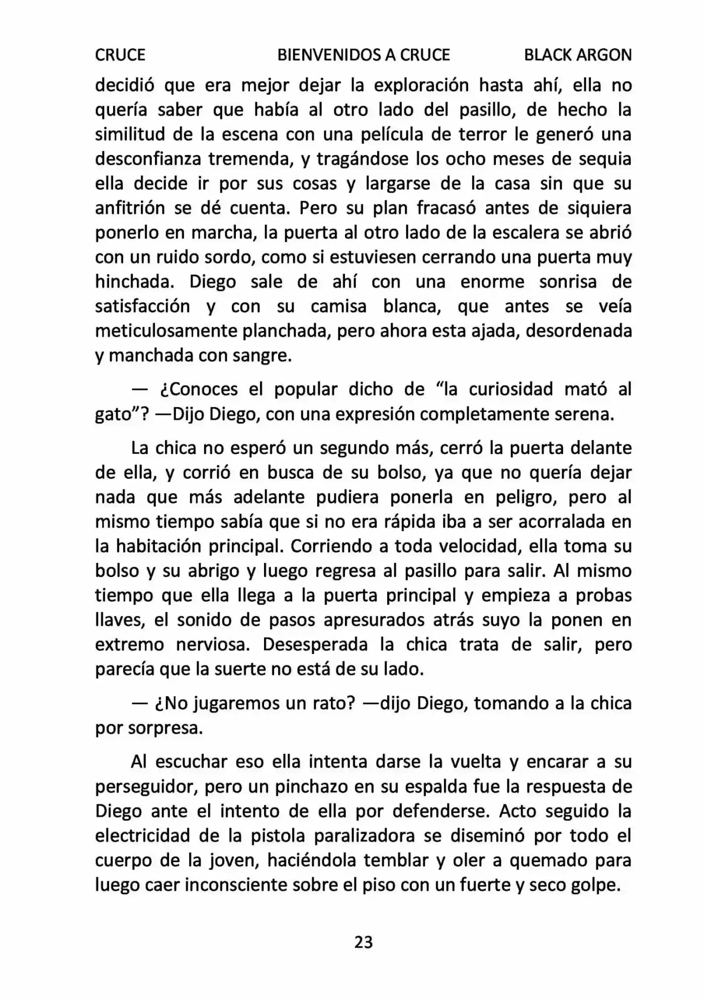 CRUCE (Novela) - Capítulo 3 - Página 4 - LectorTMOo
