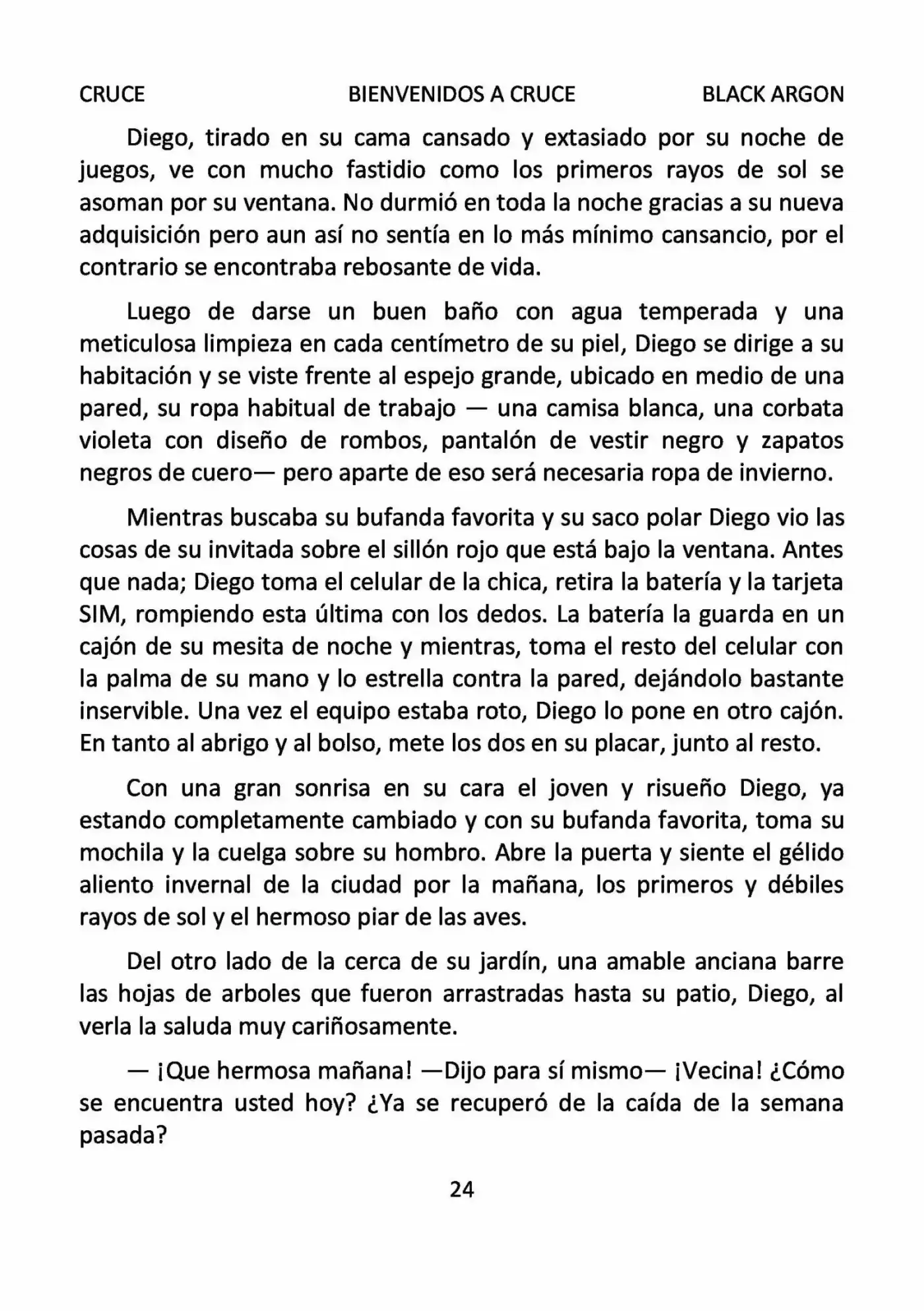 CRUCE (Novela) - Capítulo 3 - Página 5 - LectorTMOo