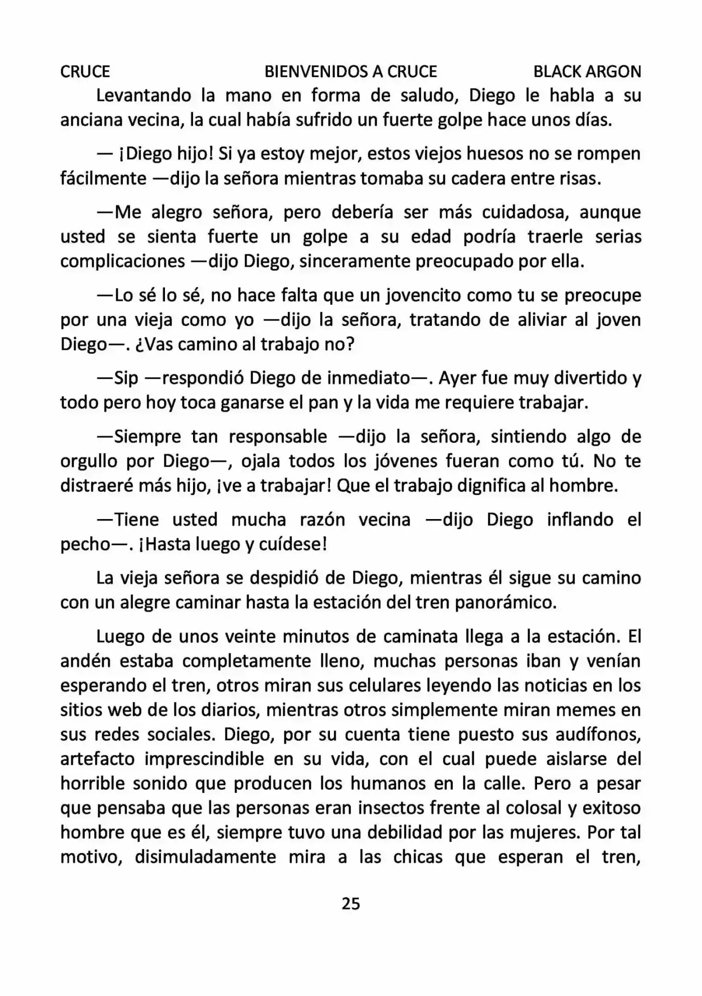 CRUCE (Novela) - Capítulo 3 - Página 6 - LectorTMOo