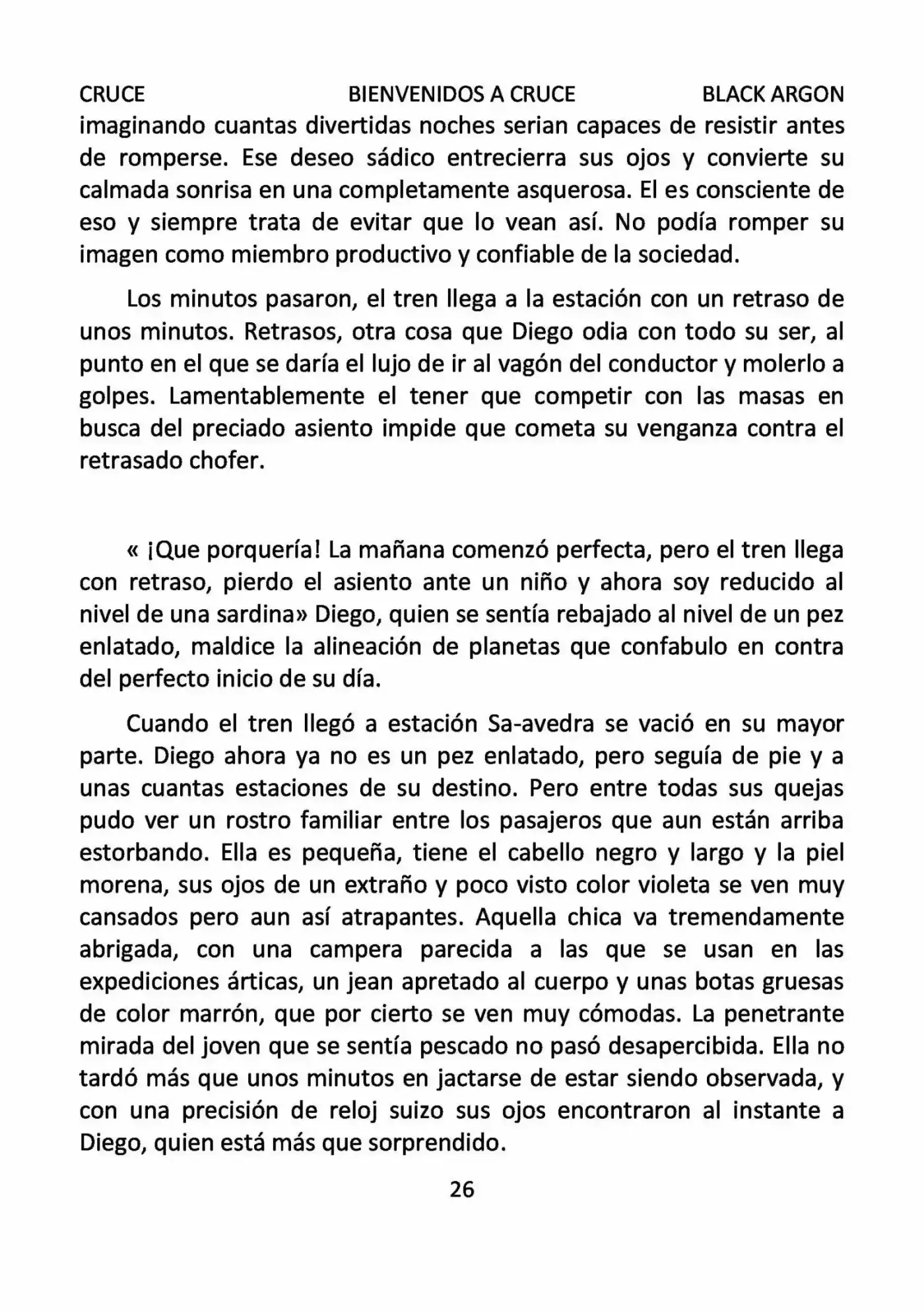 CRUCE (Novela) - Capítulo 3 - Página 7 - LectorTMOo