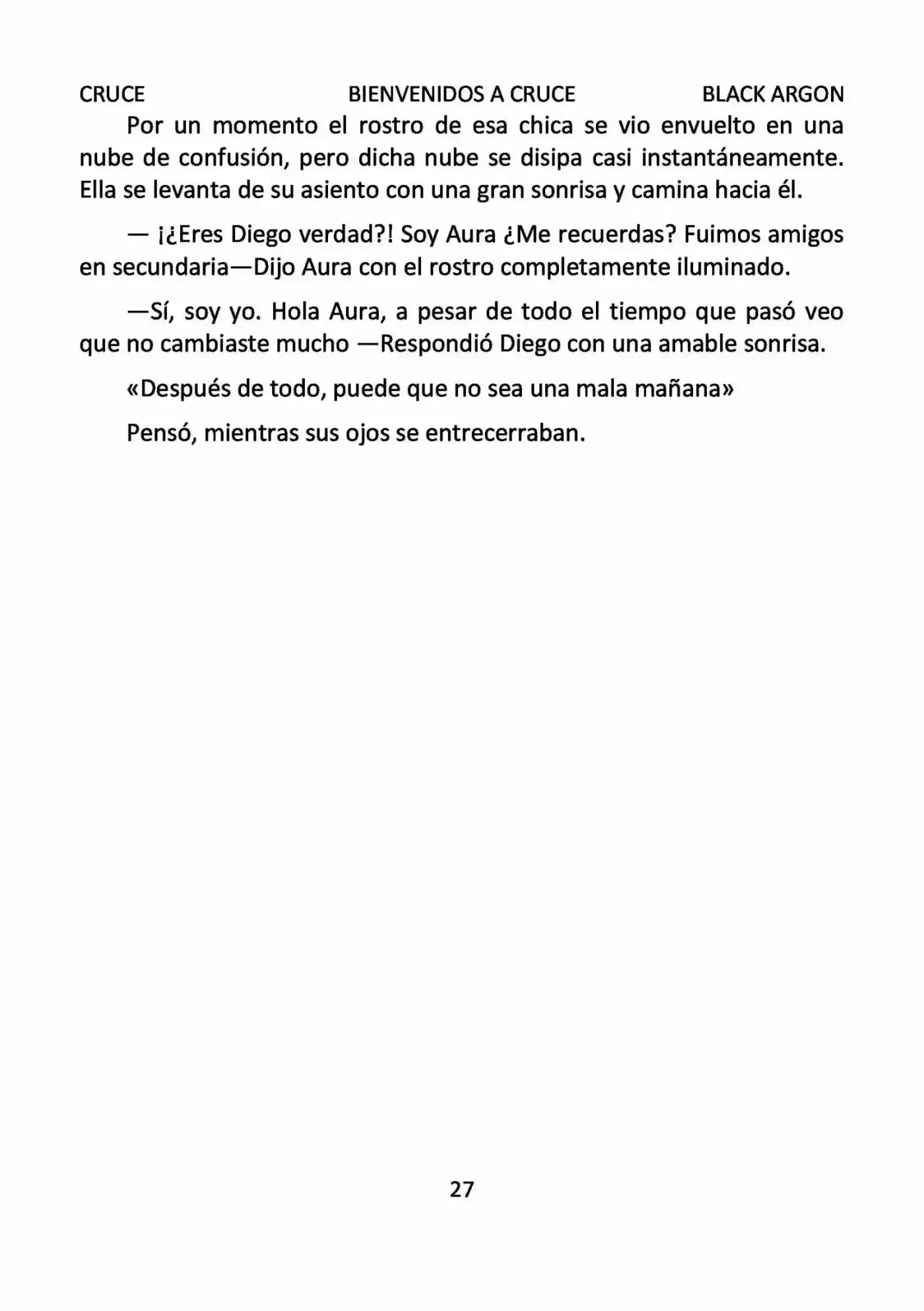 CRUCE (Novela) - Capítulo 3 - Página 8 - LectorTMOo