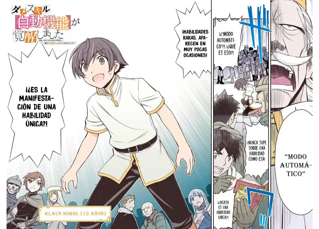 Dame Sukiru [Jidō Kinō] Ga Kakusei Shimashita ~ Are, Girudo No Sukauto No Minasan, Ore O [Iranai] Tte Iimasendeshita? - Capítulo 1 - Página 4 - LectorTMOo