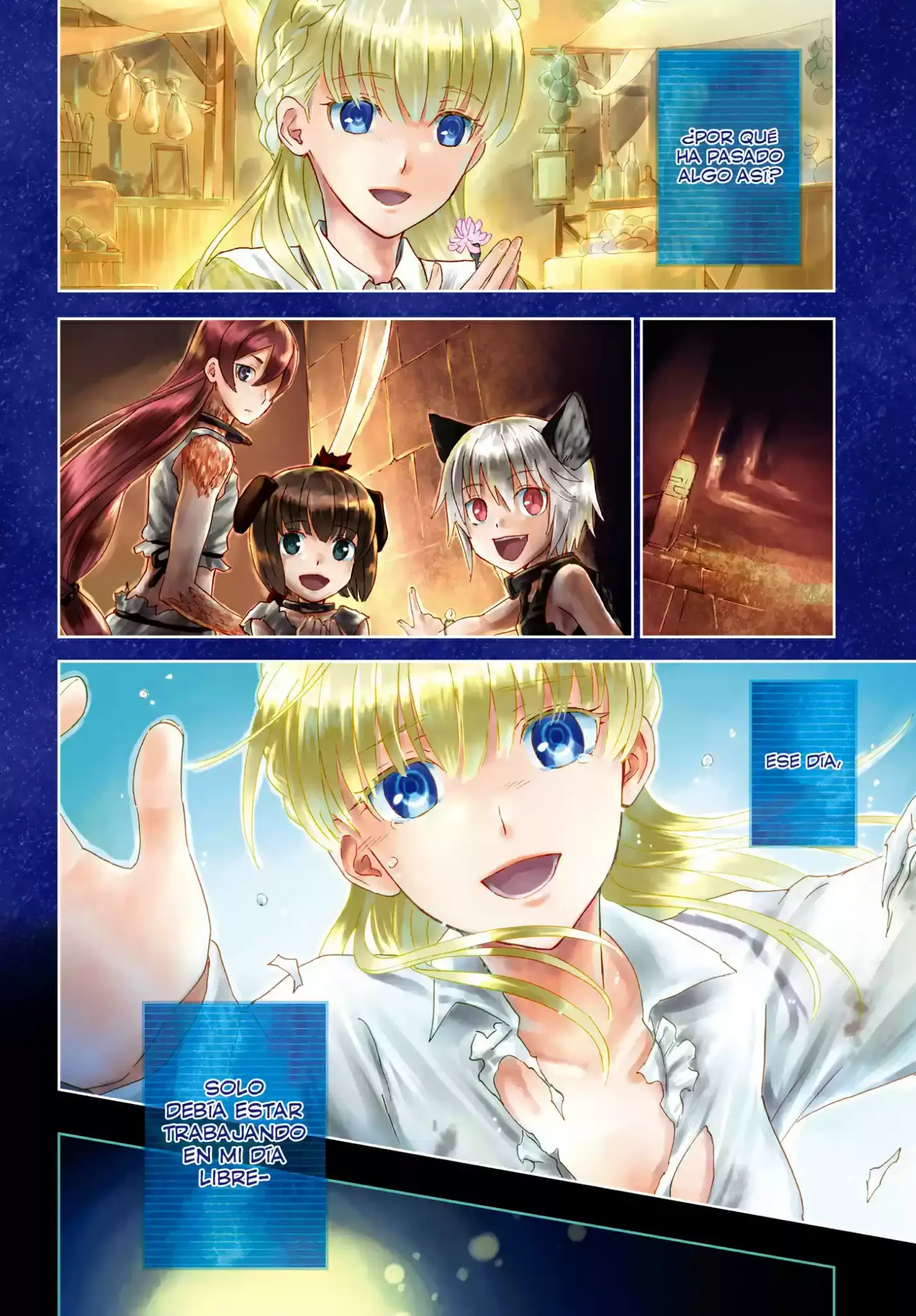 Death March Kara Hajimaru Isekai Kyousoukyoku - Capítulo 1 - Página 4 - LectorTMOo