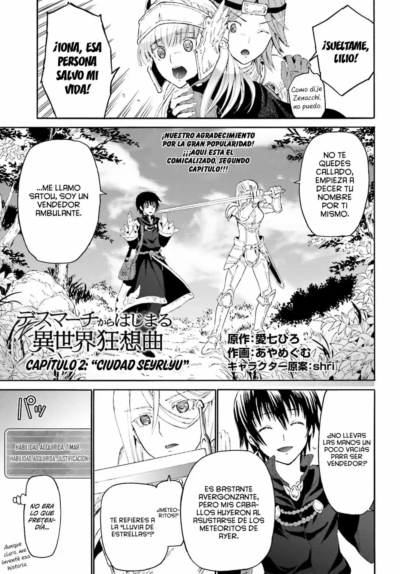 Death March Kara Hajimaru Isekai Kyousoukyoku - Capítulo 2 - Página 2 - LectorTMOo