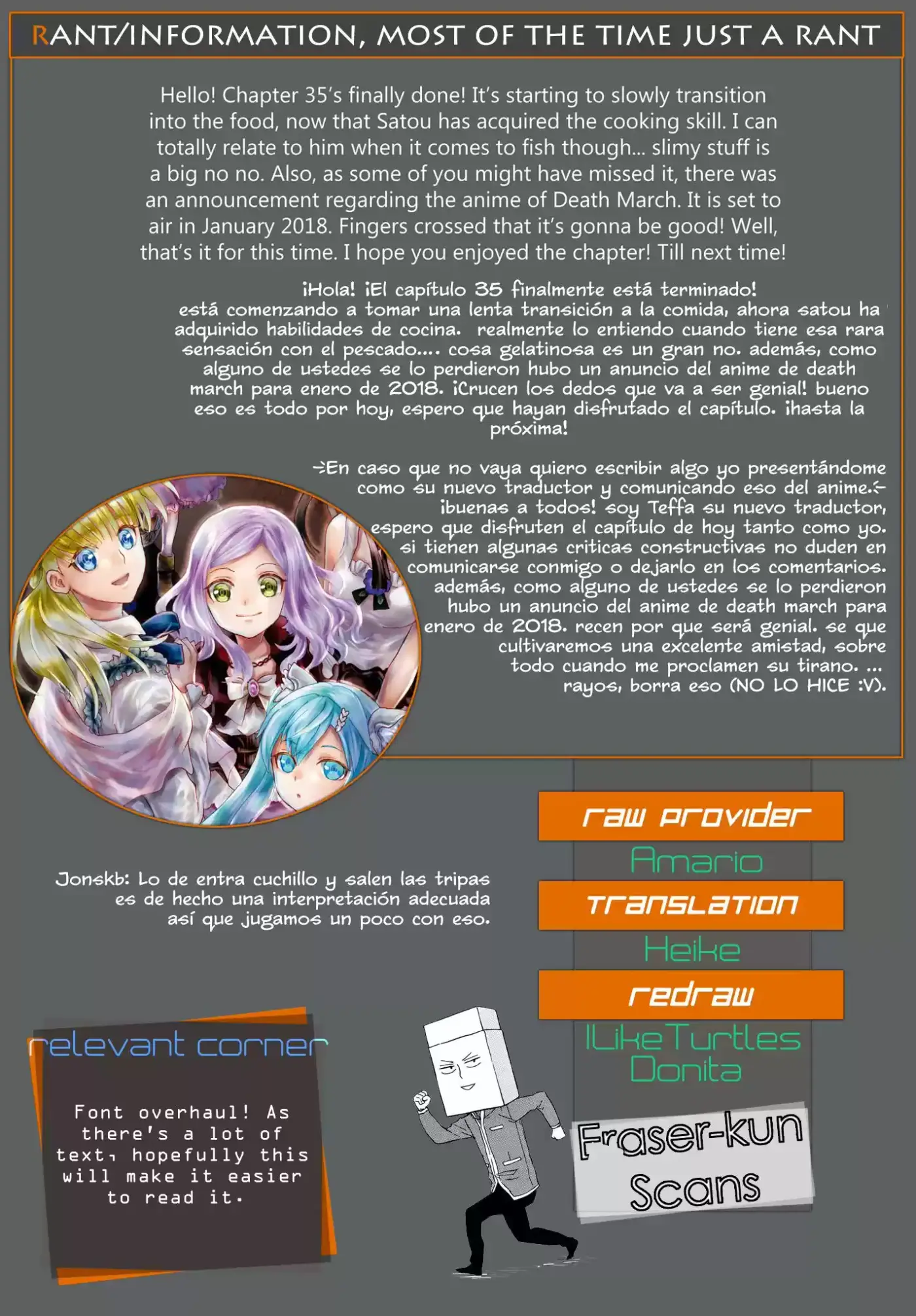 Death March Kara Hajimaru Isekai Kyousoukyoku - Capítulo 35 - Página 34 - LectorTMOo