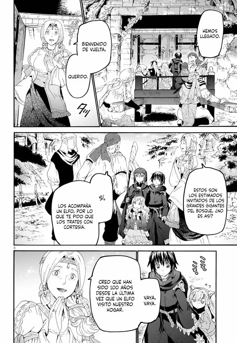 Death March Kara Hajimaru Isekai Kyousoukyoku - Capítulo 55 - Página 8 - LectorTMOo