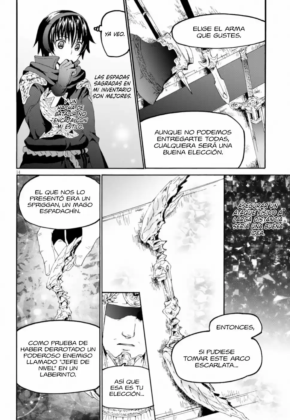 Death March Kara Hajimaru Isekai Kyousoukyoku - Capítulo 56 - Página 14 - LectorTMOo