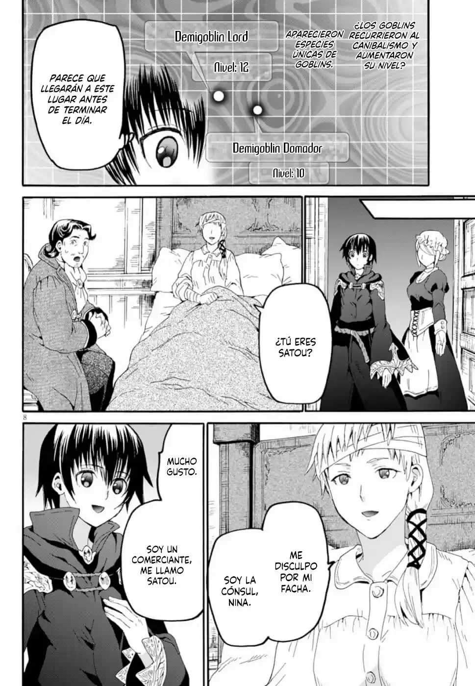 Death March Kara Hajimaru Isekai Kyousoukyoku - Capítulo 60 - Página 8 - LectorTMOo