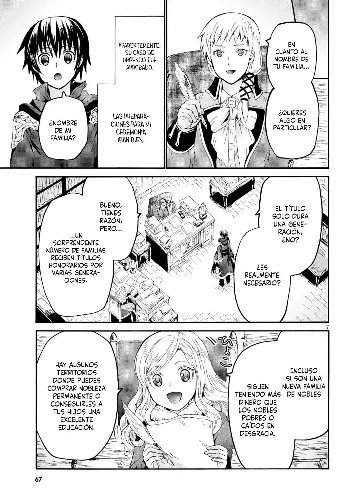 Death March Kara Hajimaru Isekai Kyousoukyoku - Capítulo 65 - Página 7 - LectorTMOo
