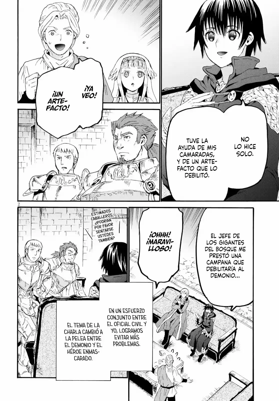 Death March Kara Hajimaru Isekai Kyousoukyoku - Capítulo 67 - Página 3 - LectorTMOo