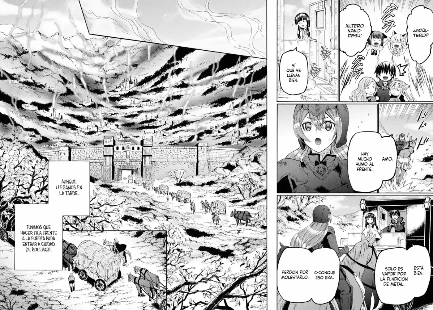Death March Kara Hajimaru Isekai Kyousoukyoku - Capítulo 70 - Página 6 - LectorTMOo