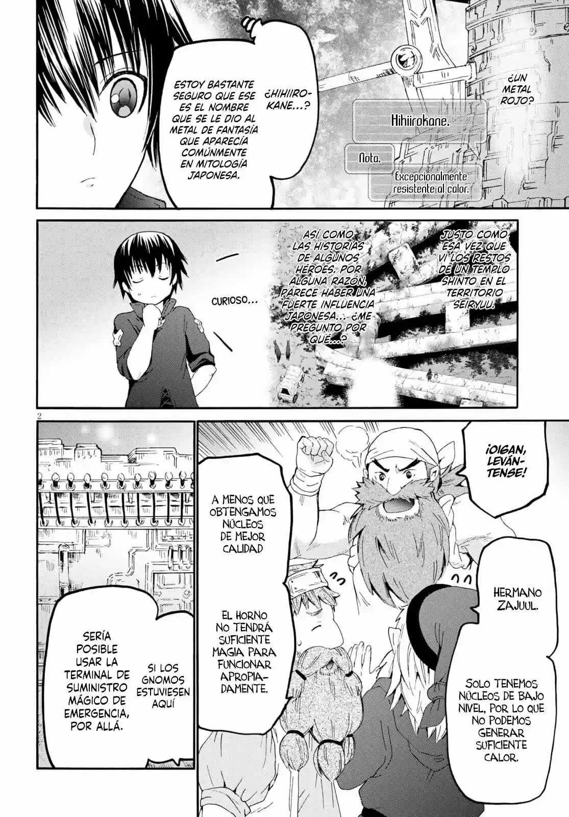 Death March Kara Hajimaru Isekai Kyousoukyoku - Capítulo 71 - Página 5 - LectorTMOo