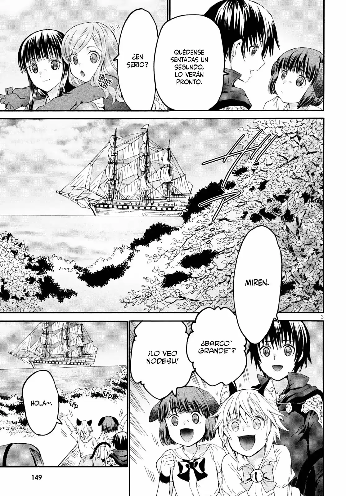 Death March Kara Hajimaru Isekai Kyousoukyoku - Capítulo 77 - Página 5 - LectorTMOo