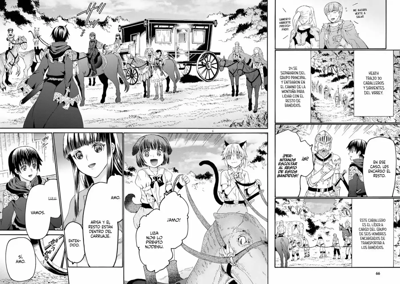 Death March Kara Hajimaru Isekai Kyousoukyoku - Capítulo 79 - Página 7 - LectorTMOo