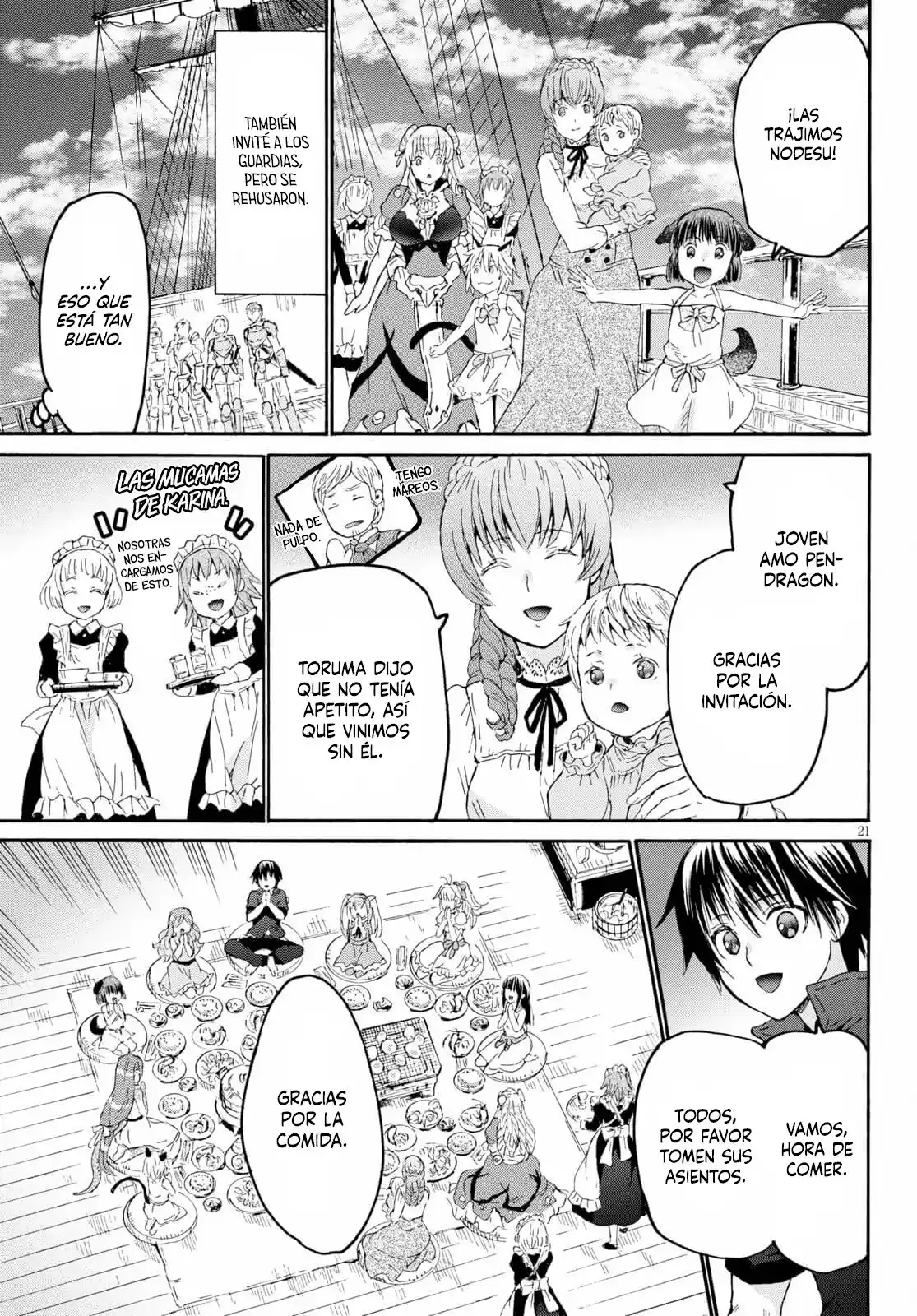 Death March Kara Hajimaru Isekai Kyousoukyoku - Capítulo 84 - Página 21 - LectorTMOo
