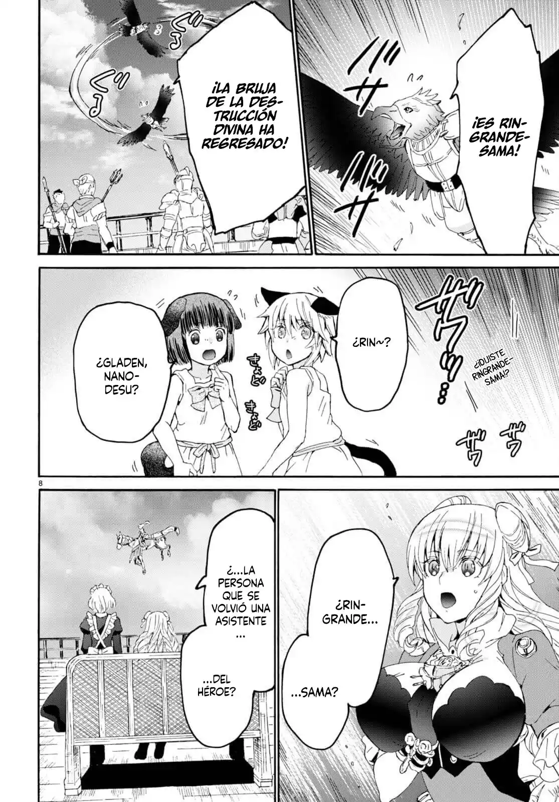 Death March Kara Hajimaru Isekai Kyousoukyoku - Capítulo 95 - Página 8 - LectorTMOo