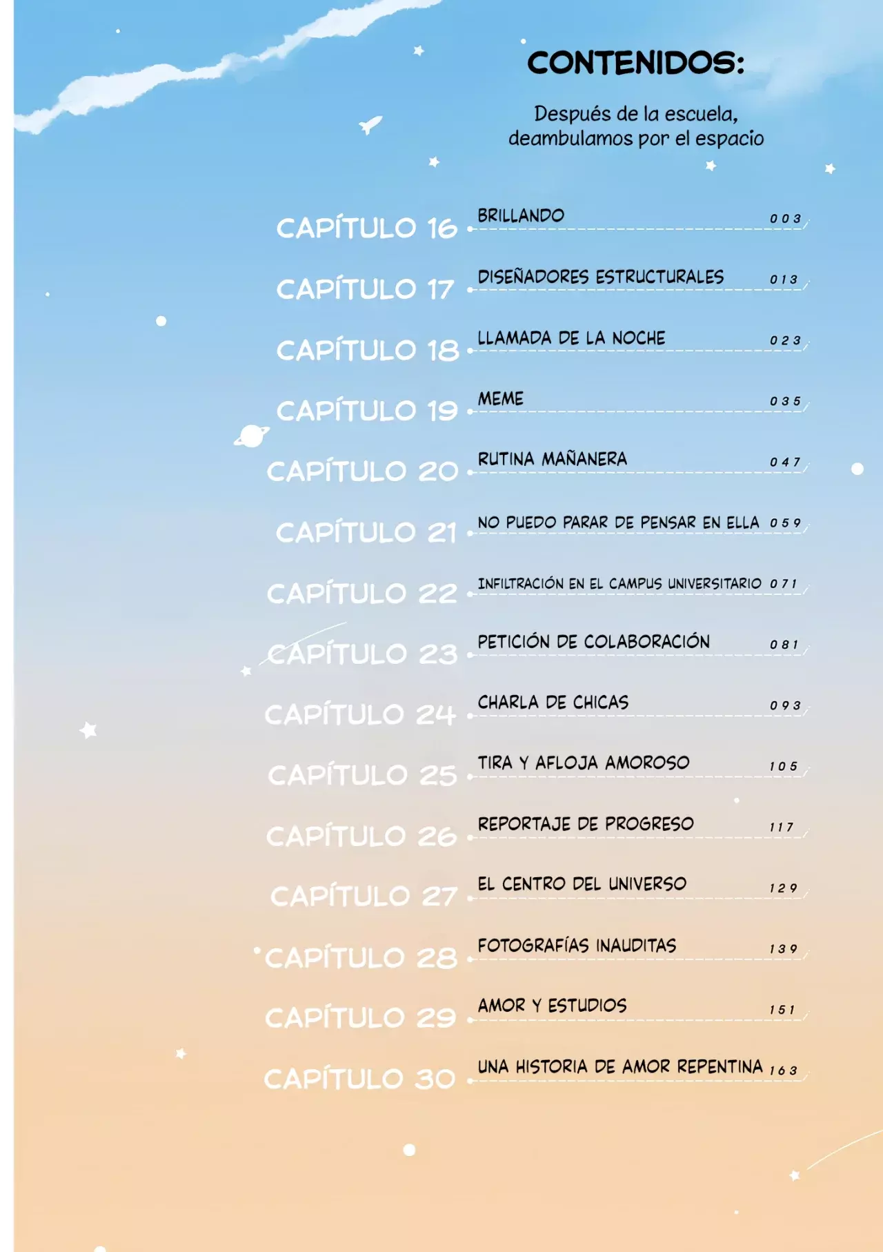 Después De La Escuela, Deambulamos Por El Espacio - Capítulo 30.5 - Página 3 - LectorTMOo