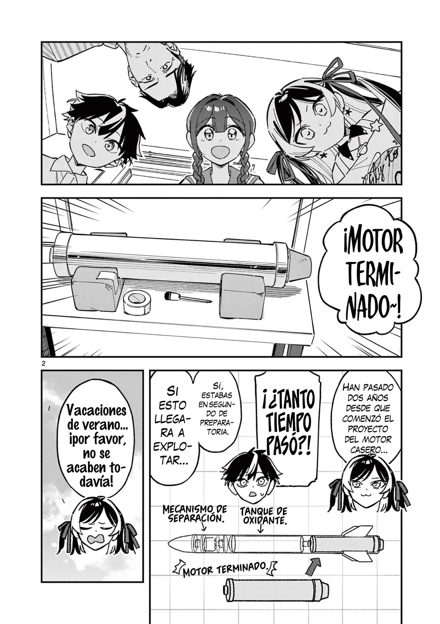 Después De La Escuela, Deambulamos Por El Espacio - Capítulo 53 - Página 3 - LectorTMOo
