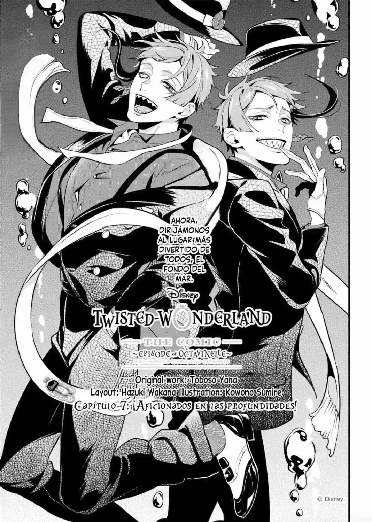 DISNEY TWISTED-WONDERLAND THE COMIC~EPISODE Of OCTAVINELLE~ - Capítulo 7 - Página 3 - LectorTMOo