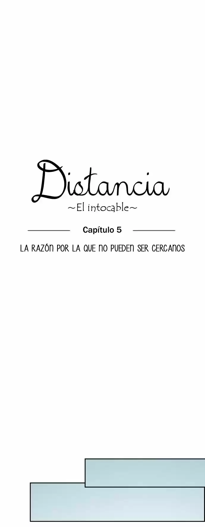Distancia The Untouchable One - Capítulo 5 - Página 7 - LectorTMOo