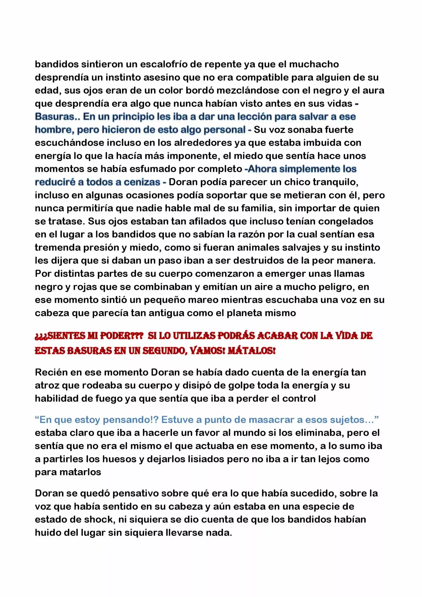 Doran (Novela) - Capítulo 2 - Página 5 - LectorTMOo