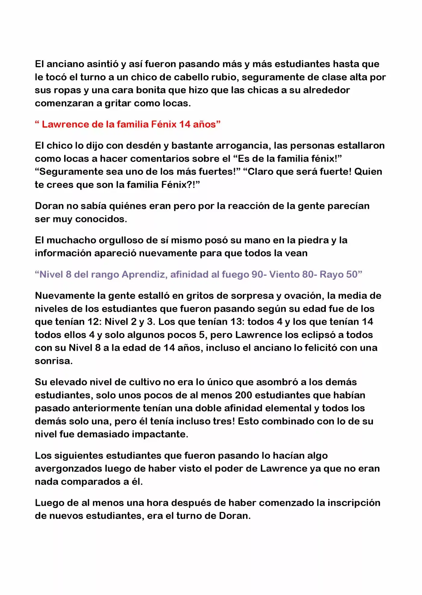 Doran (Novela) - Capítulo 3 - Página 5 - LectorTMOo