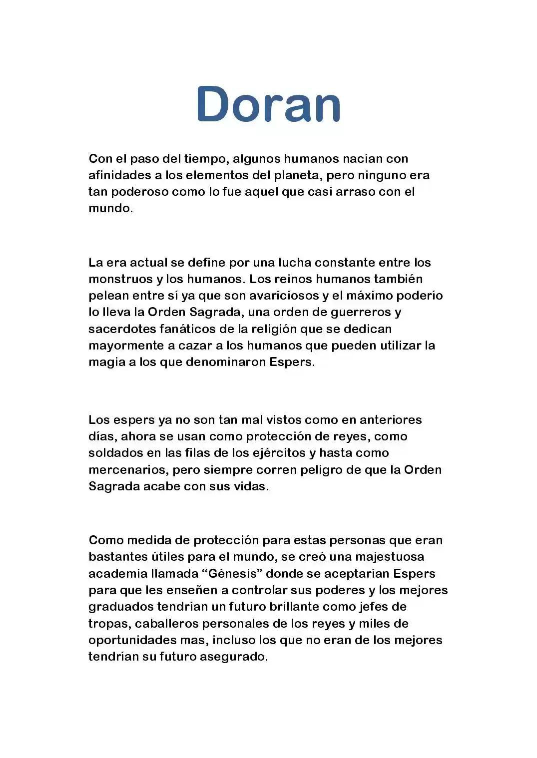 Doran - Capítulo 1 - Página 2 - LectorTMOo