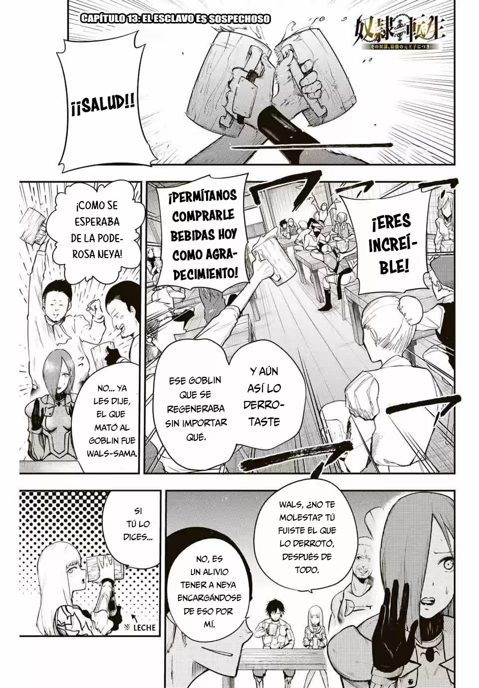 Dorei Tensei: Sono Dorei, Saikyou No Moto Ouji Ni Tsuki - Capítulo 13 - Página 2 - LectorTMOo