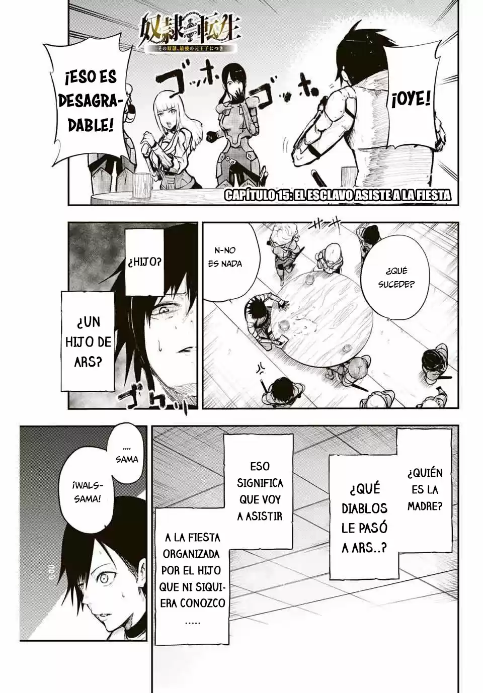 Dorei Tensei: Sono Dorei, Saikyou No Moto Ouji Ni Tsuki - Capítulo 15 - Página 2 - LectorTMOo