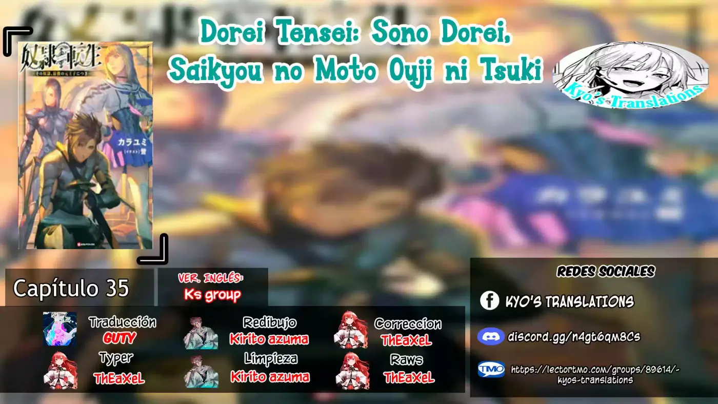 Dorei Tensei: Sono Dorei, Saikyou No Moto Ouji Ni Tsuki - Capítulo 35 - Página 1 - LectorTMOo
