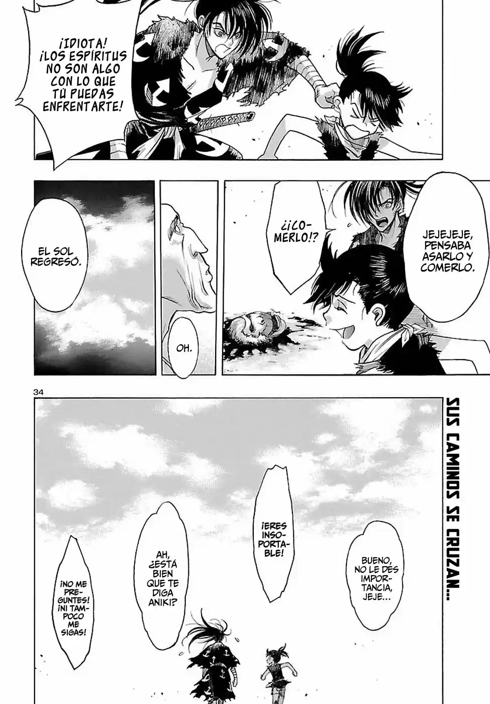 Dororo To Hyakkimaru Den - Capítulo 2 - Página 34 - LectorTMOo