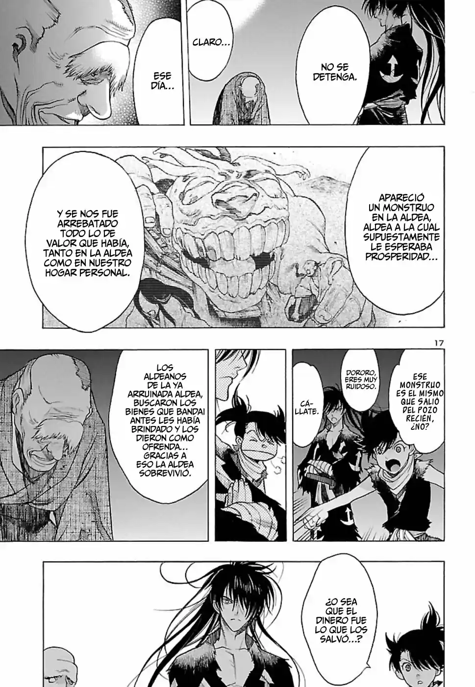 Dororo To Hyakkimaru Den - Capítulo 4 - Página 17 - LectorTMOo
