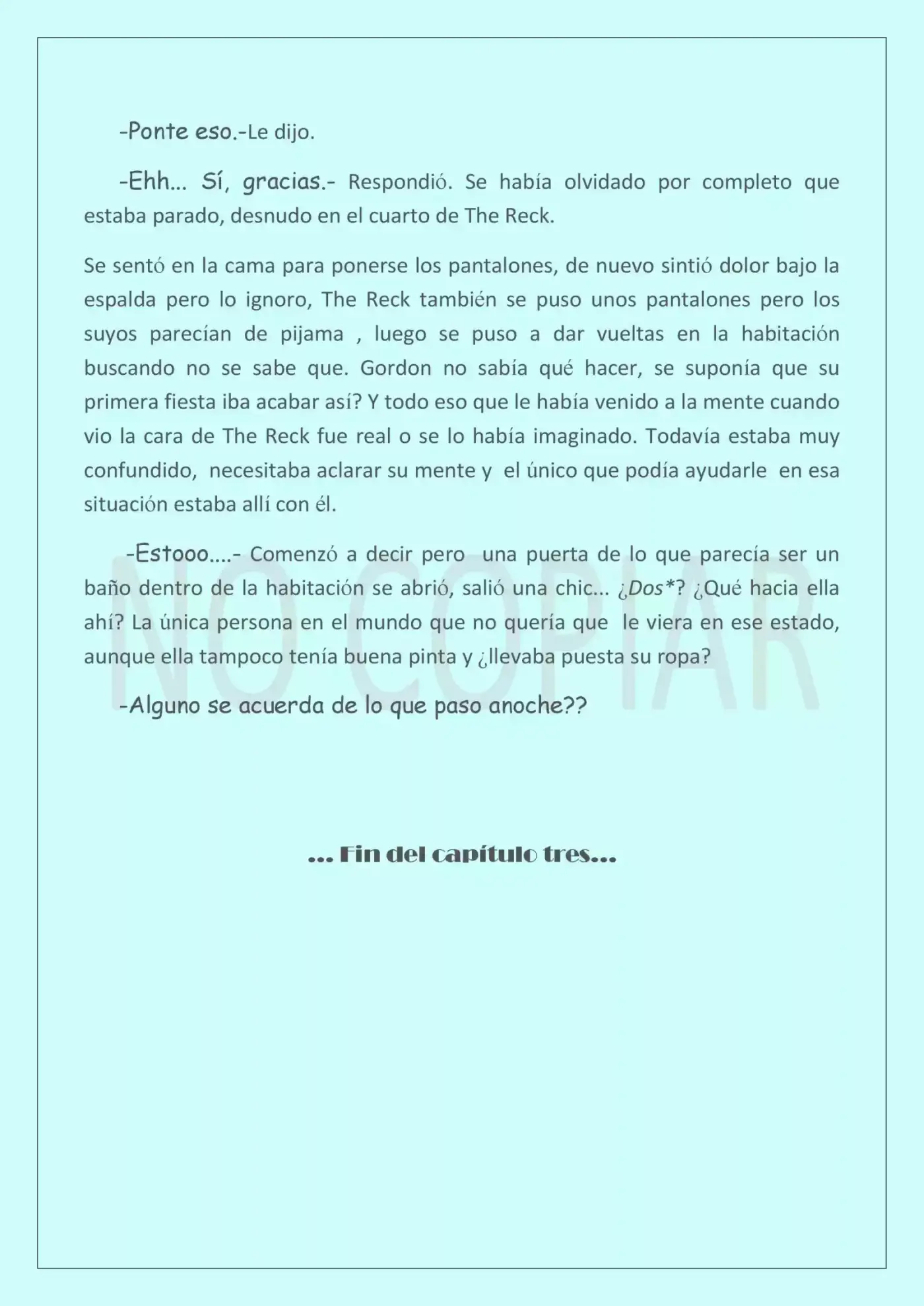 Dos O Tres, No Se Que Tenemos. - Capítulo 3 - Página 6 - LectorTMOo