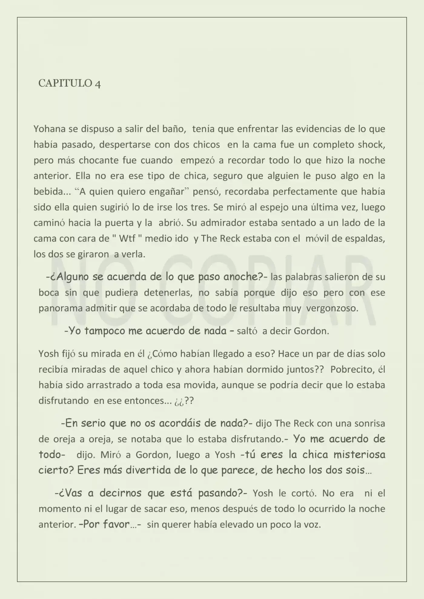 Dos O Tres, No Se Que Tenemos. - Capítulo 4 - Página 3 - LectorTMOo