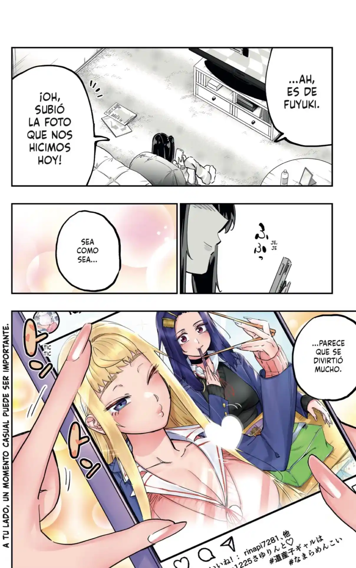 Dosanko Gyaru Is Mega Cute - Capítulo 67.5 - Página 8 - LectorTMOo