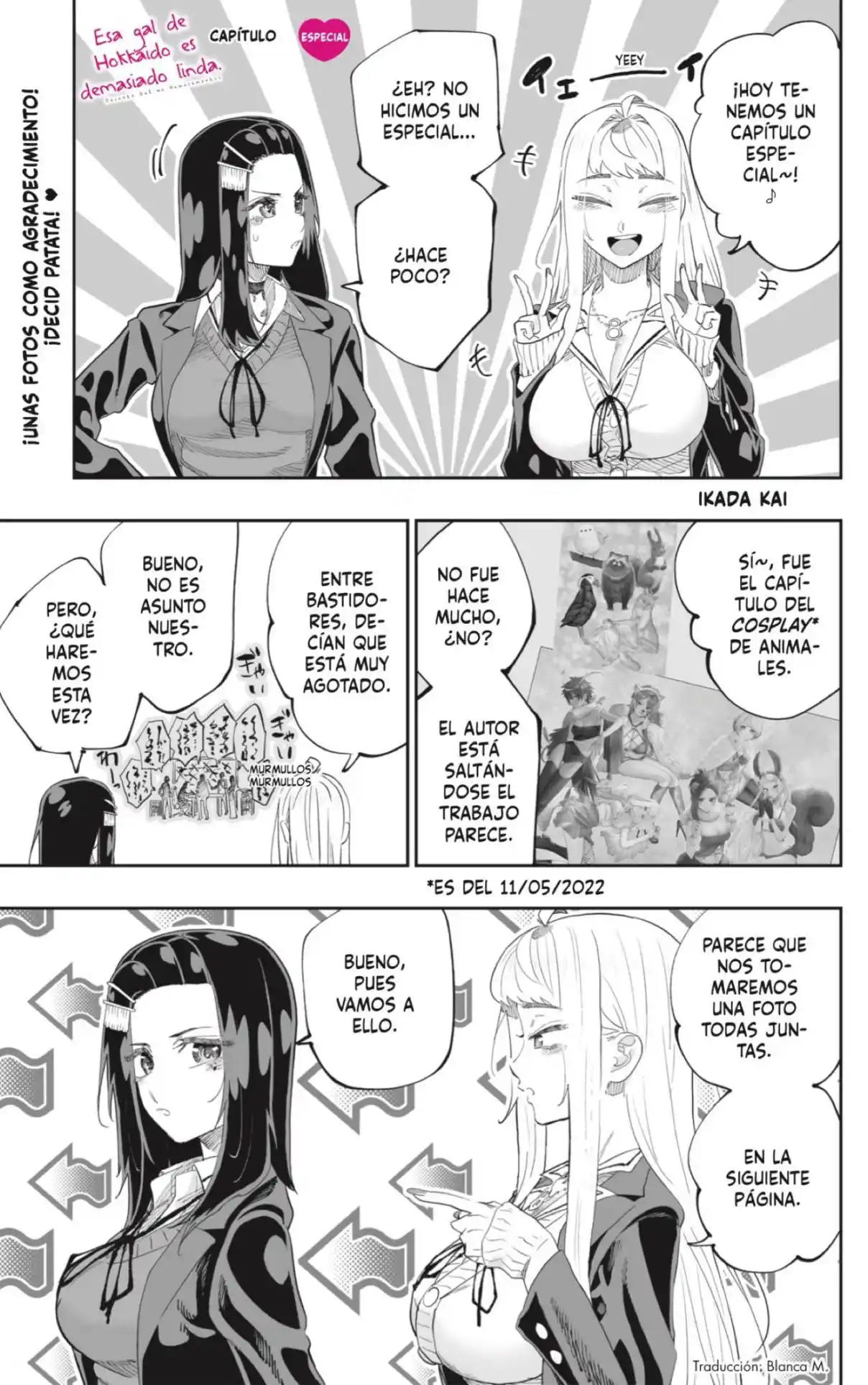 Dosanko Gyaru Is Mega Cute - Capítulo 79.5 - Página 1 - LectorTMOo