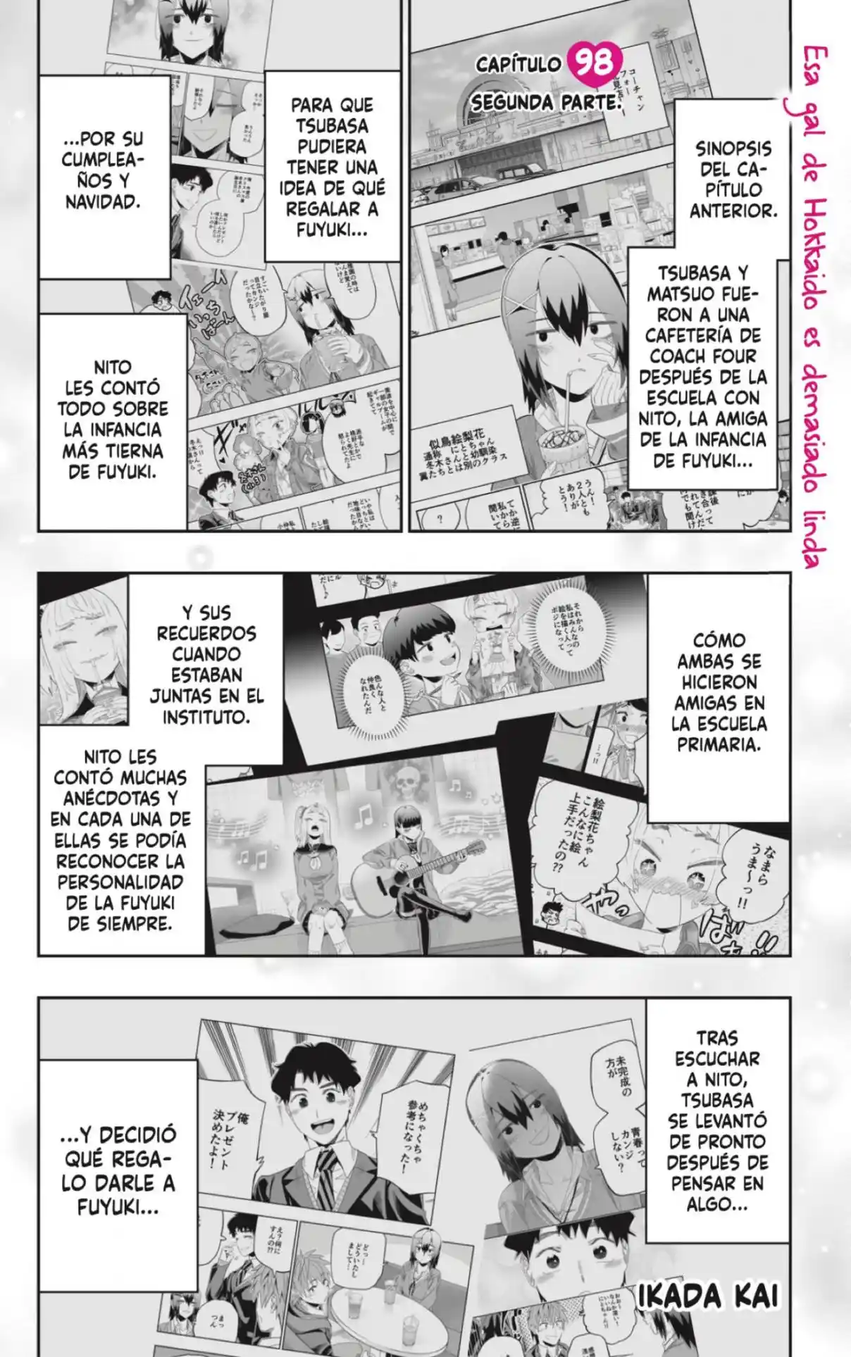 Dosanko Gyaru Is Mega Cute - Capítulo 98.2 - Página 1 - LectorTMOo