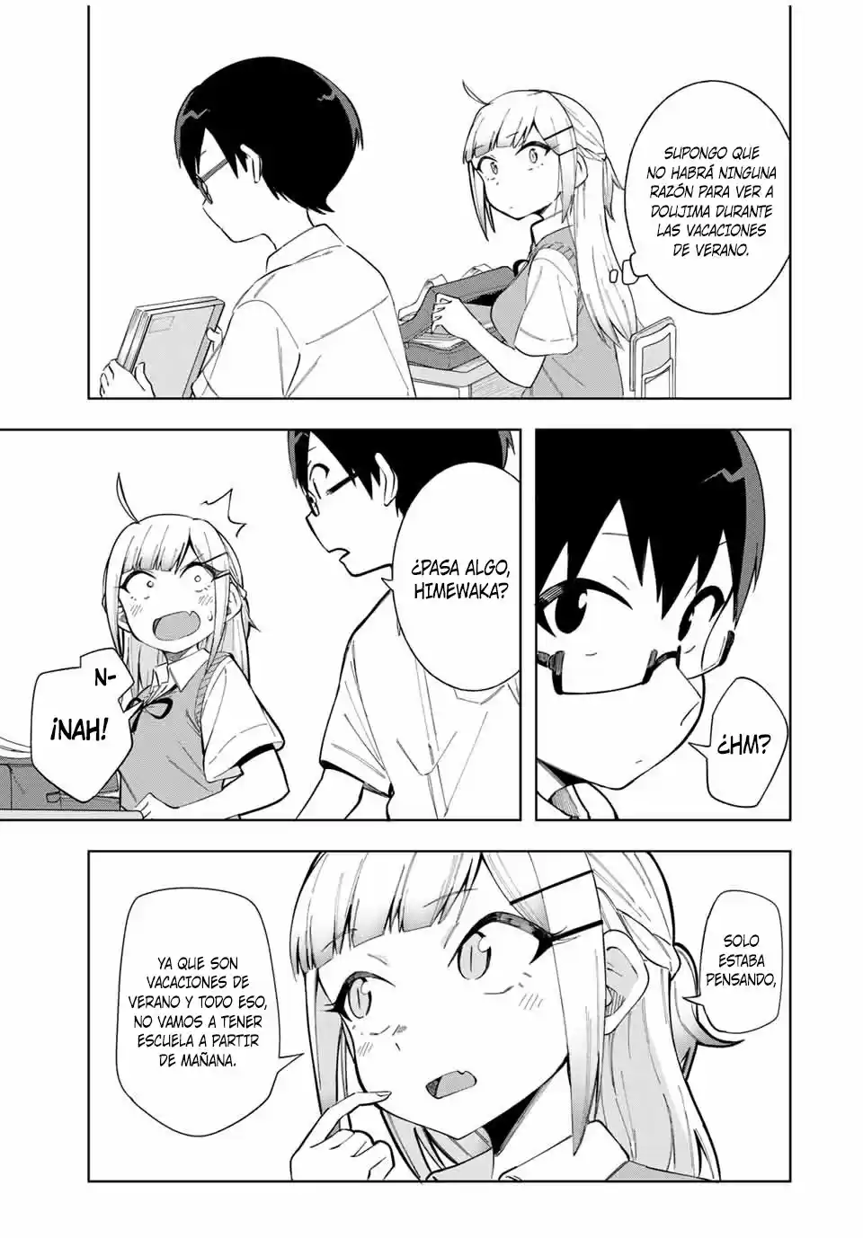 Doujima-kun Ha Doujinai - Capítulo 16 - Página 4 - LectorTMOo