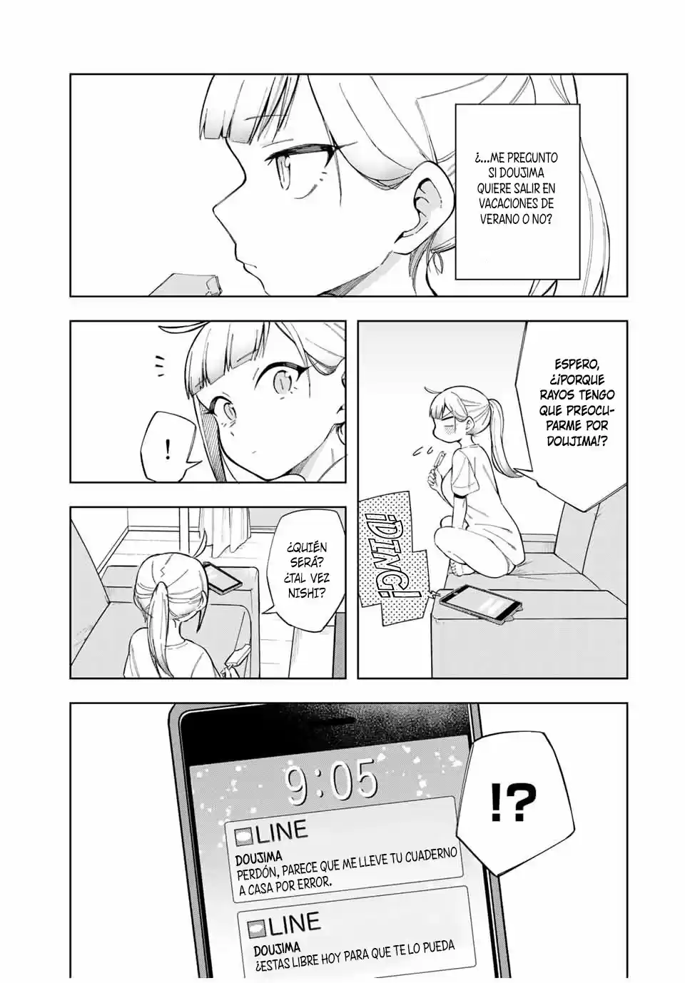 Doujima-kun Wa Doujinai - Capítulo 16 - Página 8 - LectorTMOo