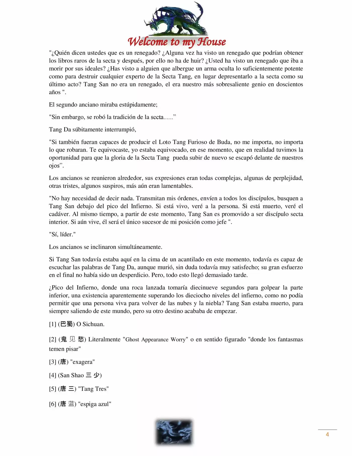 Doulou Dalu - Soul Land - Tierra Del Alma (Novela) - Capítulo  - Página 4 - LectorTMOo